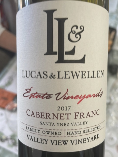 Lucas &amp; Lewellen - Valley View Vineyard Cabernet Franc - 2017