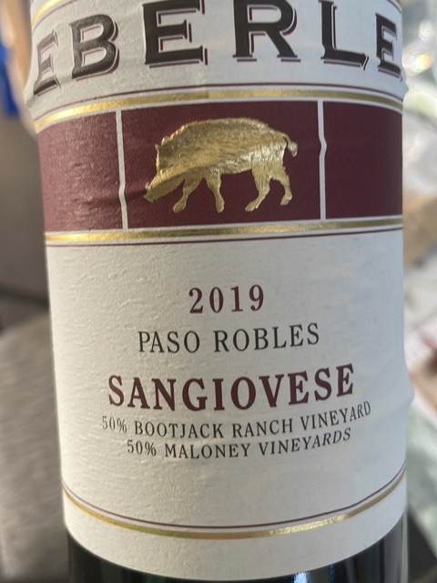 Eberle - Sangiovese - 2019