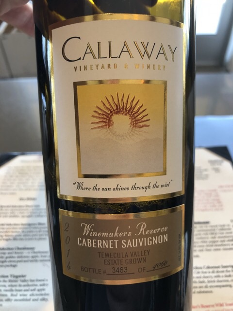 Callaway - Winemakers Reserve Cabernet Sauvignon - 2011