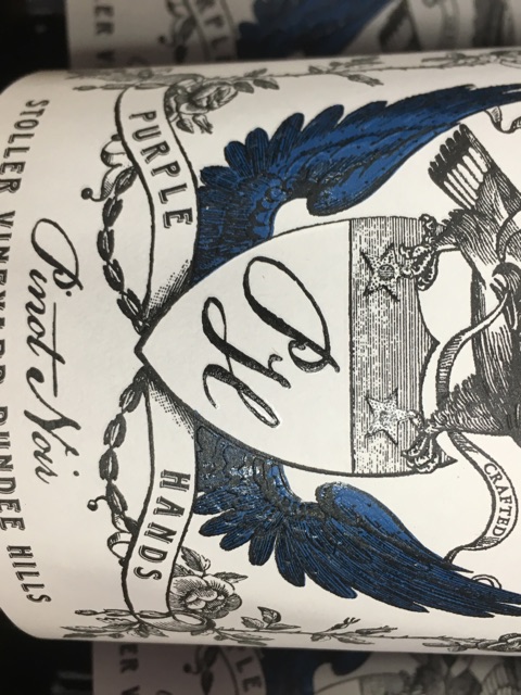 Purple Hands - Barron Wahl Vineyard Pinot Noir - 2014