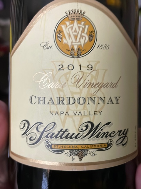 V. Sattui - Napa Valley Chardonnay - 2019
