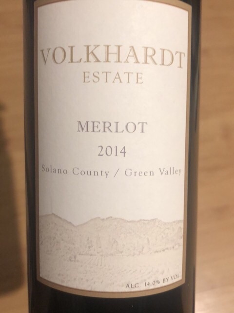 Volkhardt - Merlot - 2014
