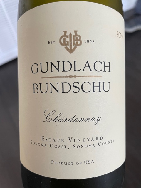 Gundlach Bundschu - Chardonnay - 2019