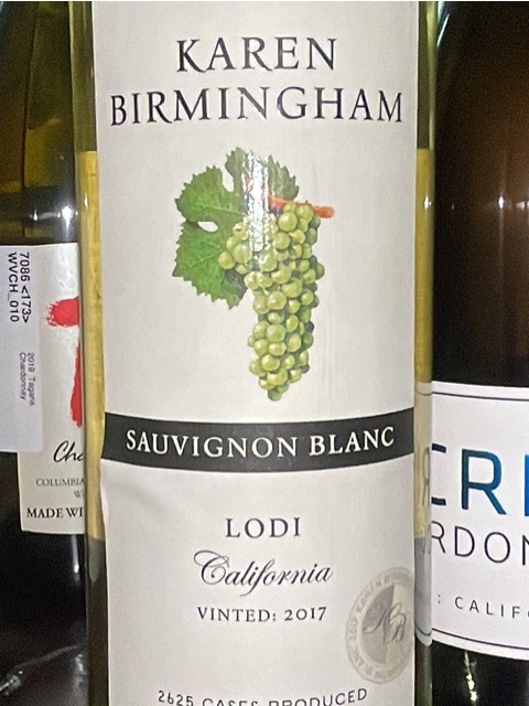 Karen Birmingham - Sauvignon Blanc - 2017
