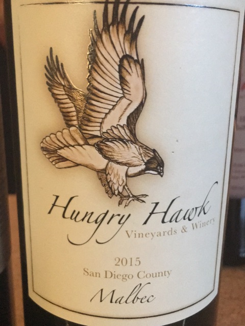 Hungry Hawk Vineyards - Malbec - 2015