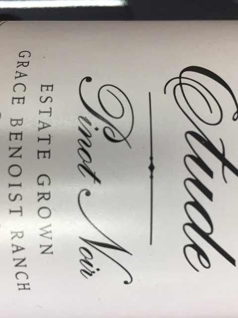 Etude - Pinot Noir Grace Benoist Ranch - 2014