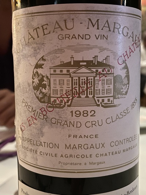 Château Margaux - Château Margaux (Premier Grand Cru Classe) - 1982