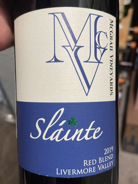 McGrail - Sláinte Red Blend - 2019