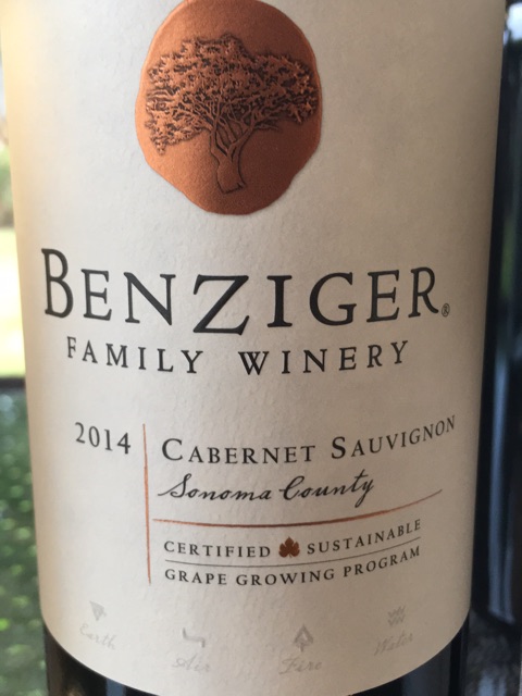 Benziger - Cabernet Sauvignon - 2014