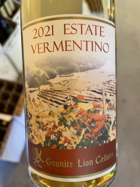 Granite Lion Cellars - Estate Vermentino - 2021