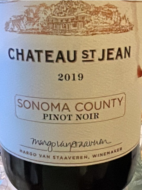 Château St. Jean - Sonoma County Pinot Noir - 2019