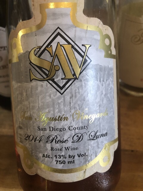 San Agustin Vineyards - Rosé D'Luna - 2014