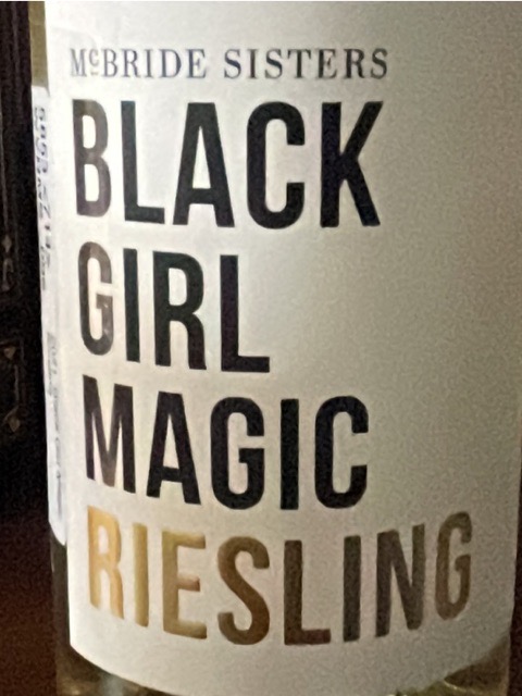 McBride Sisters - Black Girl Magic Riesling - 2021