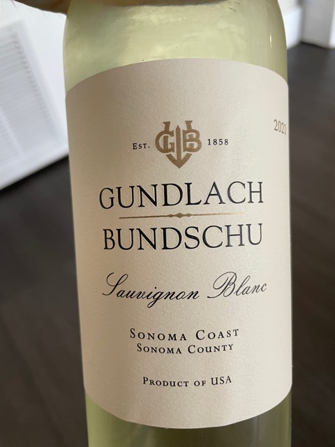 Gundlach Bundschu - Sauvignon Blanc - 2021