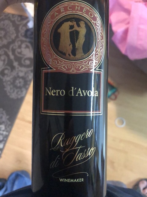 Archeo - Ruggero di Tasso Nero d'Avola - 2015