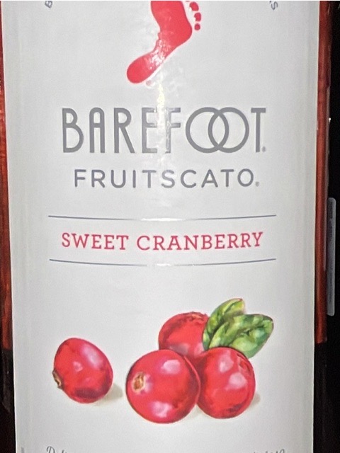 Barefoot - Fruitscato Sweet Cranberry - N.V.
