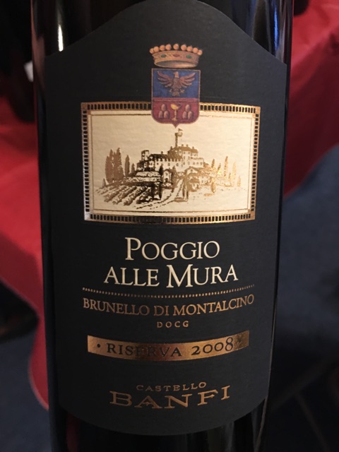 Castello Banfi - Brunello di Montalcino Poggio alle Mura - 2008