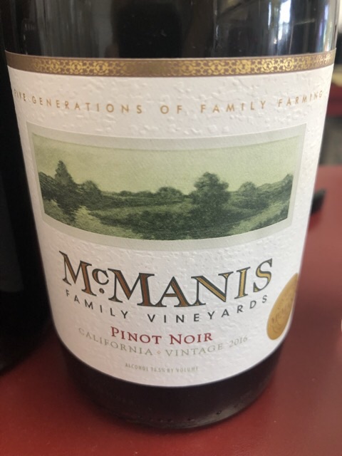 McManis - Pinot Noir - 2014