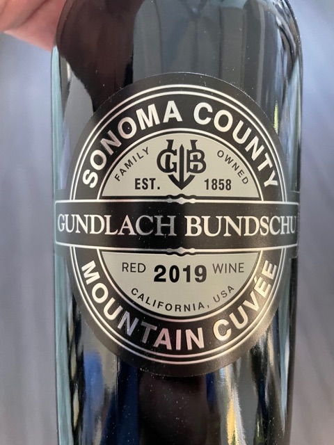 Gundlach Bundschu - Mountain Cuvée - 2019