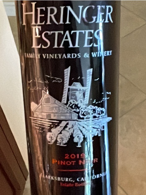 Heringer Estates - Pinot Noir - 2019