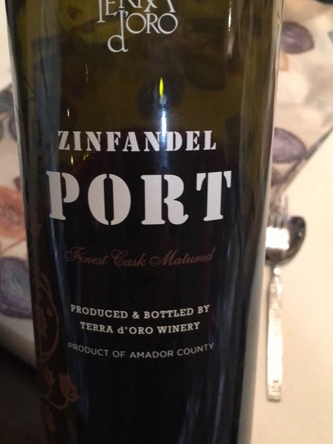 Terra d'Oro - Zinfandel Port - N.V.