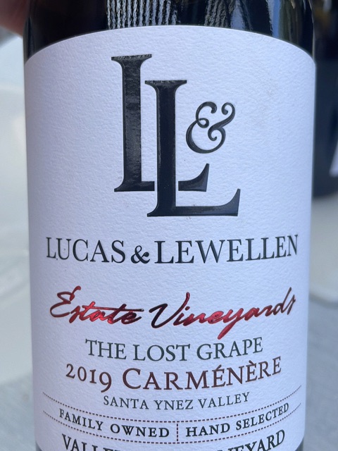 Lucas &amp; Lewellen - Valley View Vineyard The Lost Grape Carménère - 2019