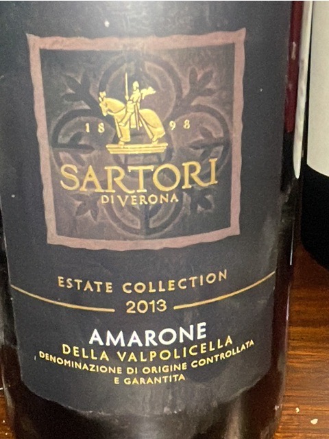 Sartori di Verona - Estate Collection Amarone della Valpolicella - 2013