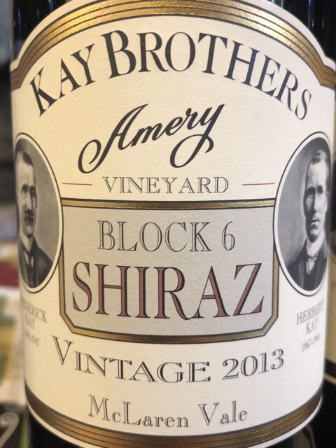 Kay Brothers - Block 6 Shiraz - 2013