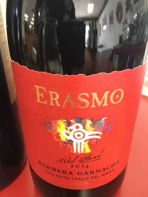 Erasmo - Barbera - Garnacha - 2014