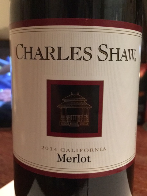 Charles Shaw - Merlot - 2014