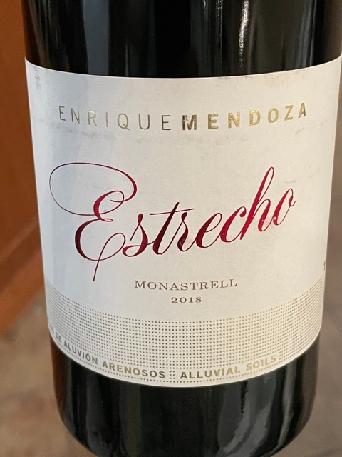 Enrique Mendoza - Estrecho Monastrell - 2018