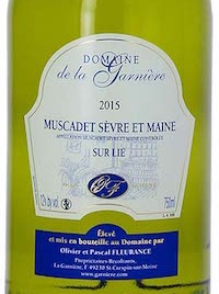 Garniere - Muscadet-Sèvre et Maine Sur Lie - 2015