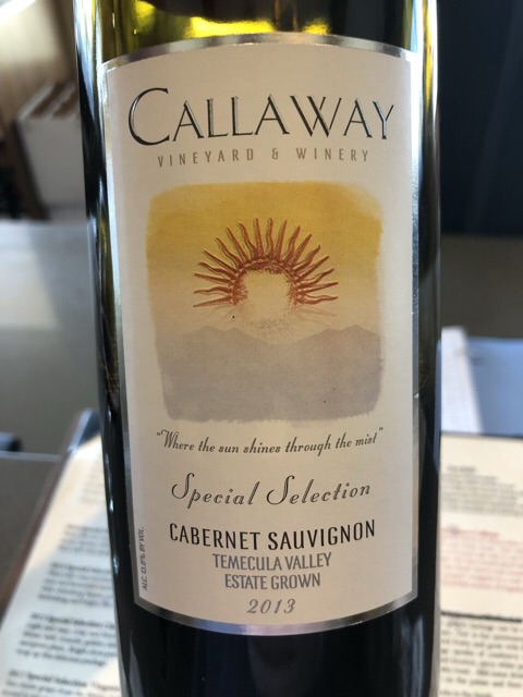 Callaway - Special Selection Cabernet Sauvignon - 2013