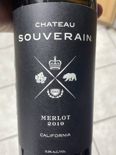 Chateau Souverain - Merlot - 2019