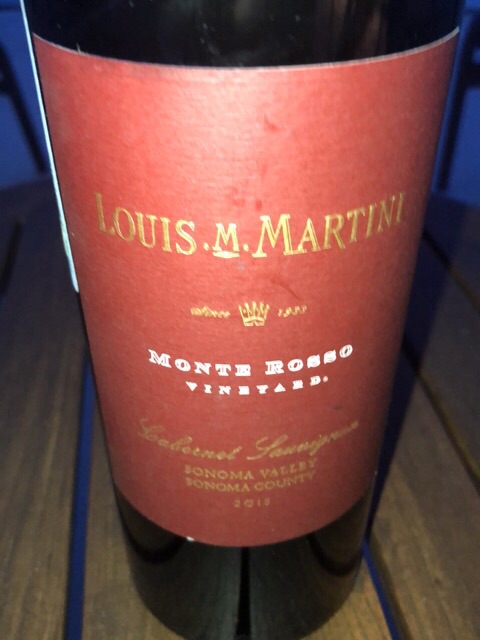 Louis M. Martini - Monte Rosso Vineyard Cabernet Sauvignon - 2013