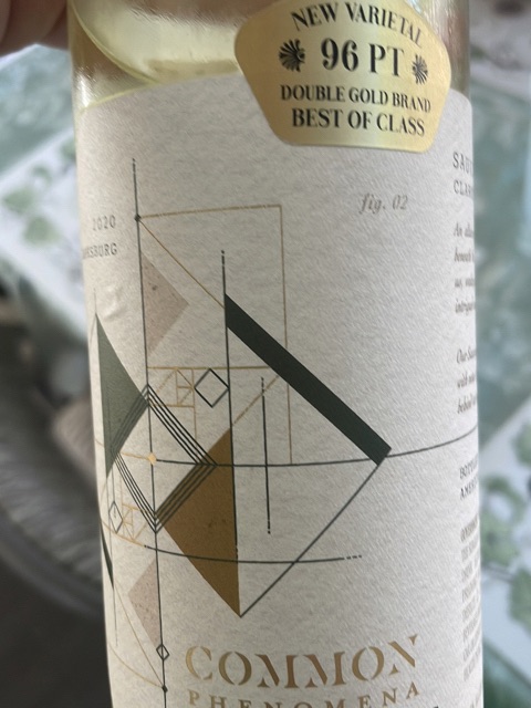 Common Phenomena - Sauvignon Blanc - 2020