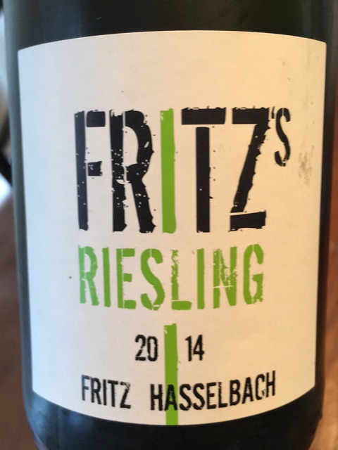 Fritzs - Riesling - 2014