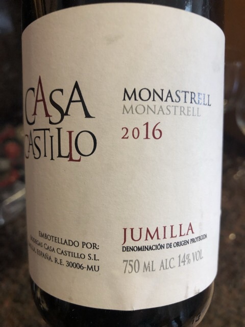 Casa Castillo - Monastrell - 2016