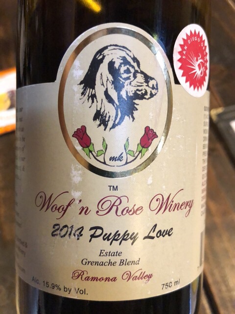 Woof 'n Rose - Puppy Love Grenache Blend - 2014