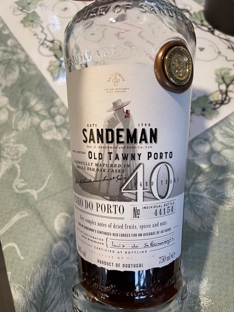 Sandeman - 40 Years Old Tawny Porto - N.V.