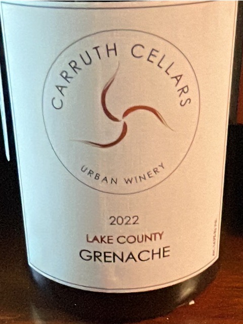 Carruth Cellars - Grenache - 2022