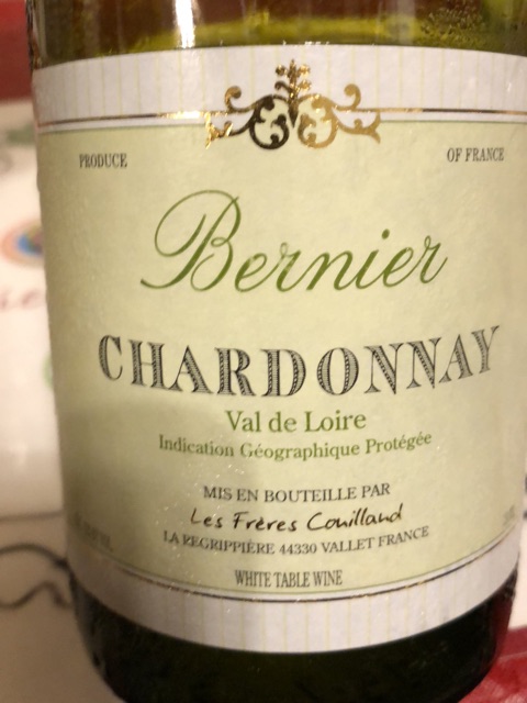 Frères Couillaud - Bernier Val De Loire Chardonnay - 2014