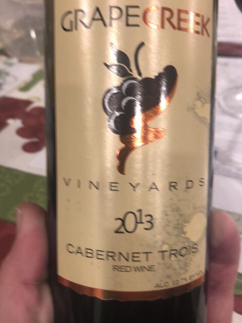 Grape Creek - Cabernet Trois - 2013