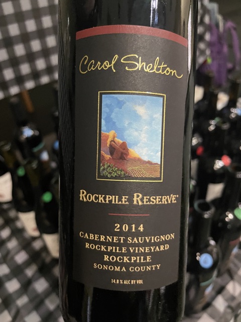 Carol Shelton - Rorckpile Reserve Cabernet Sauvignon (Rorckpile Vineyard) - 2014