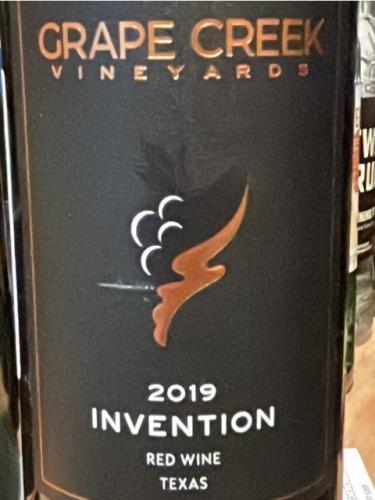 Grape Creek - Invention - 2019