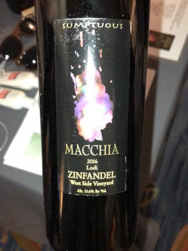 Macchia - Adventurous Linsteadt Vineyard Zinfandel - 2016
