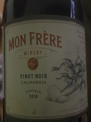 Mon Frère - Vintner's Selection Pinot Noir - 2019