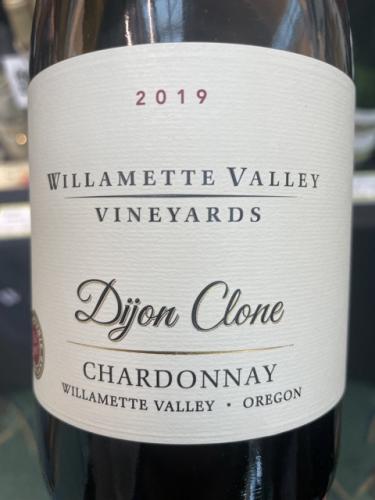Willamette Valley Vineyards - Chardonnay Dijon Clone - 2019
