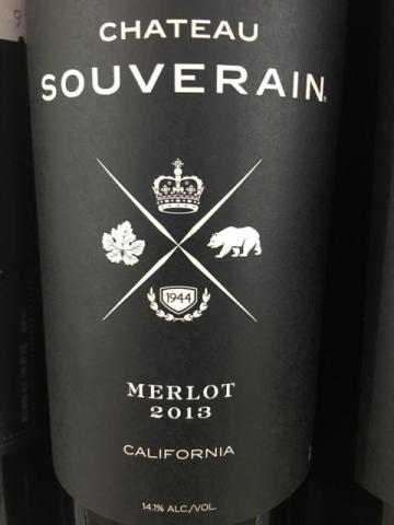 Souverain - Merlot - 2013