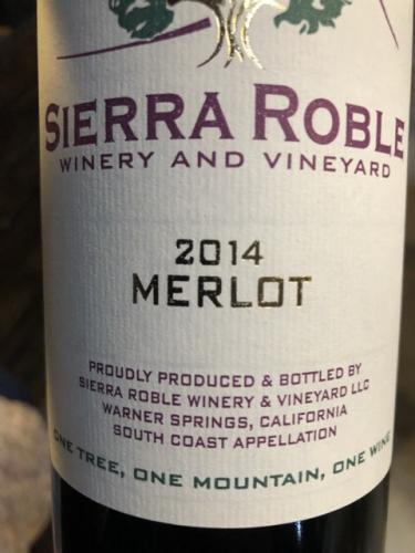 Sierra Roble - Merlot - 2014